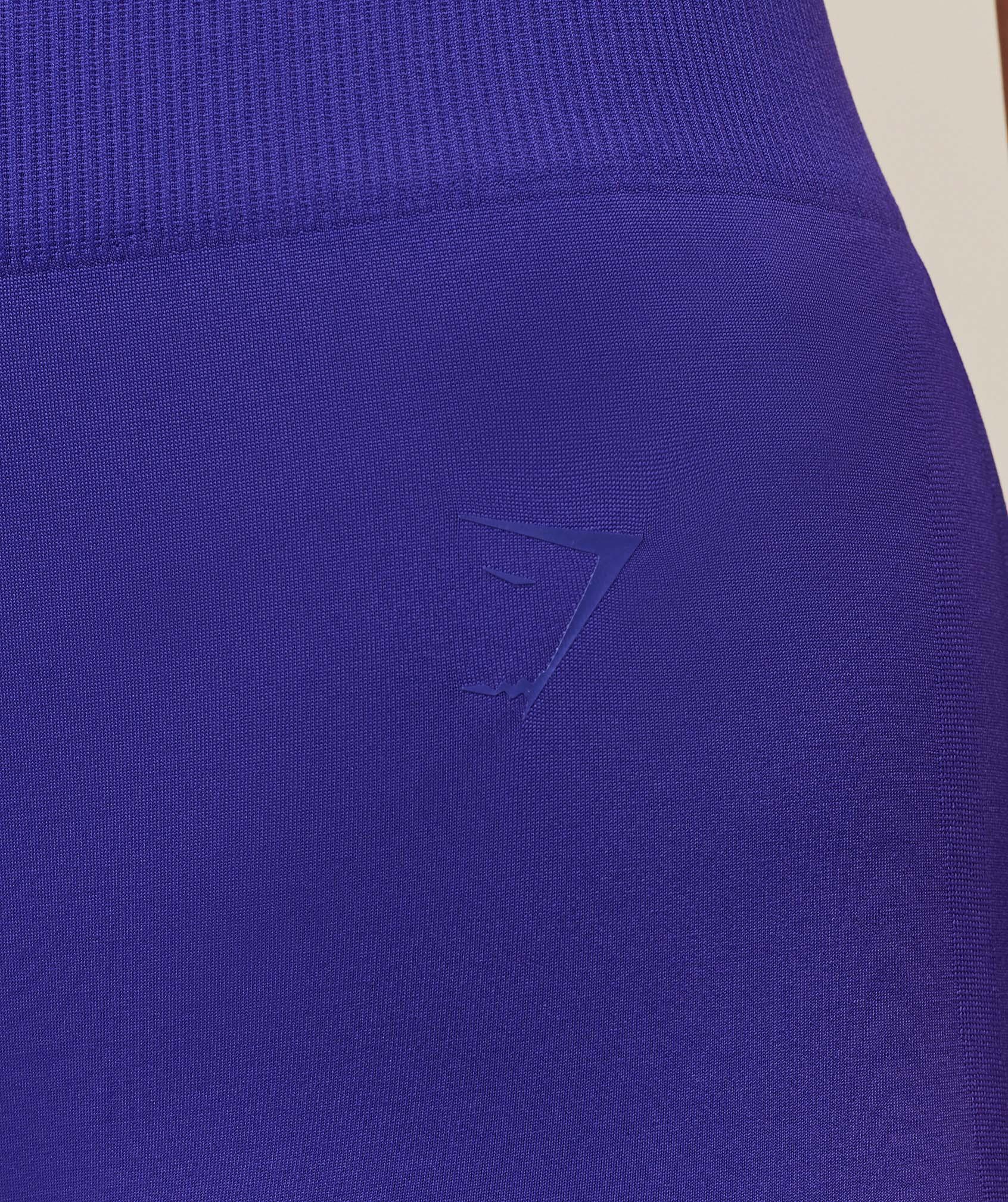 Gymshark Everyday Seamless Graphic Tank - Cobalt Purple Female Product Image