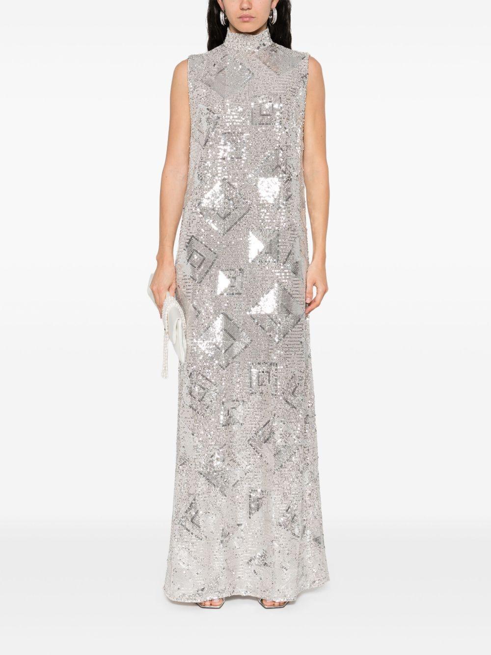 sequinned maxi dress Product Image