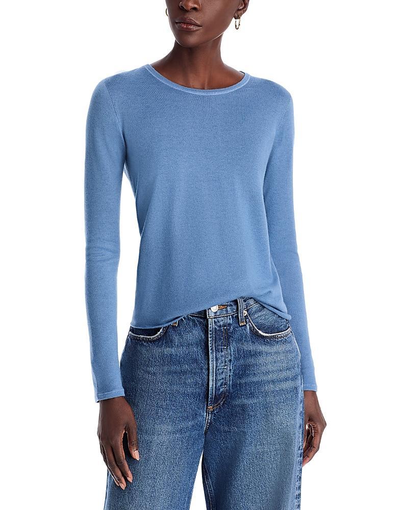 Womens Cashmere Crewneck Sweater Product Image