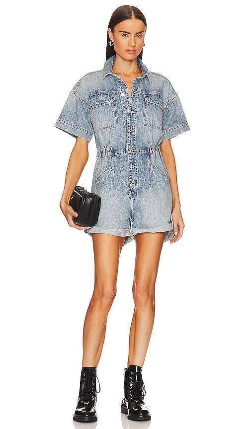 x We The Free Marci Cuffed Shortall Free People Product Image