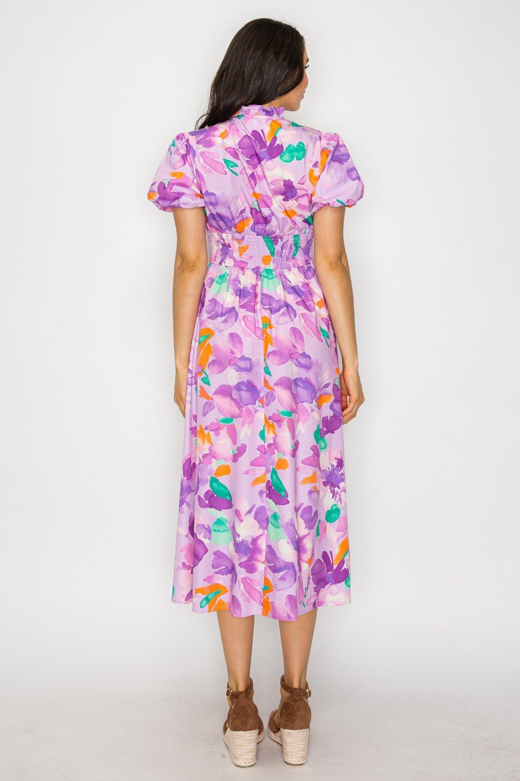 Lilac Dreamscape Maxi Dress Product Image