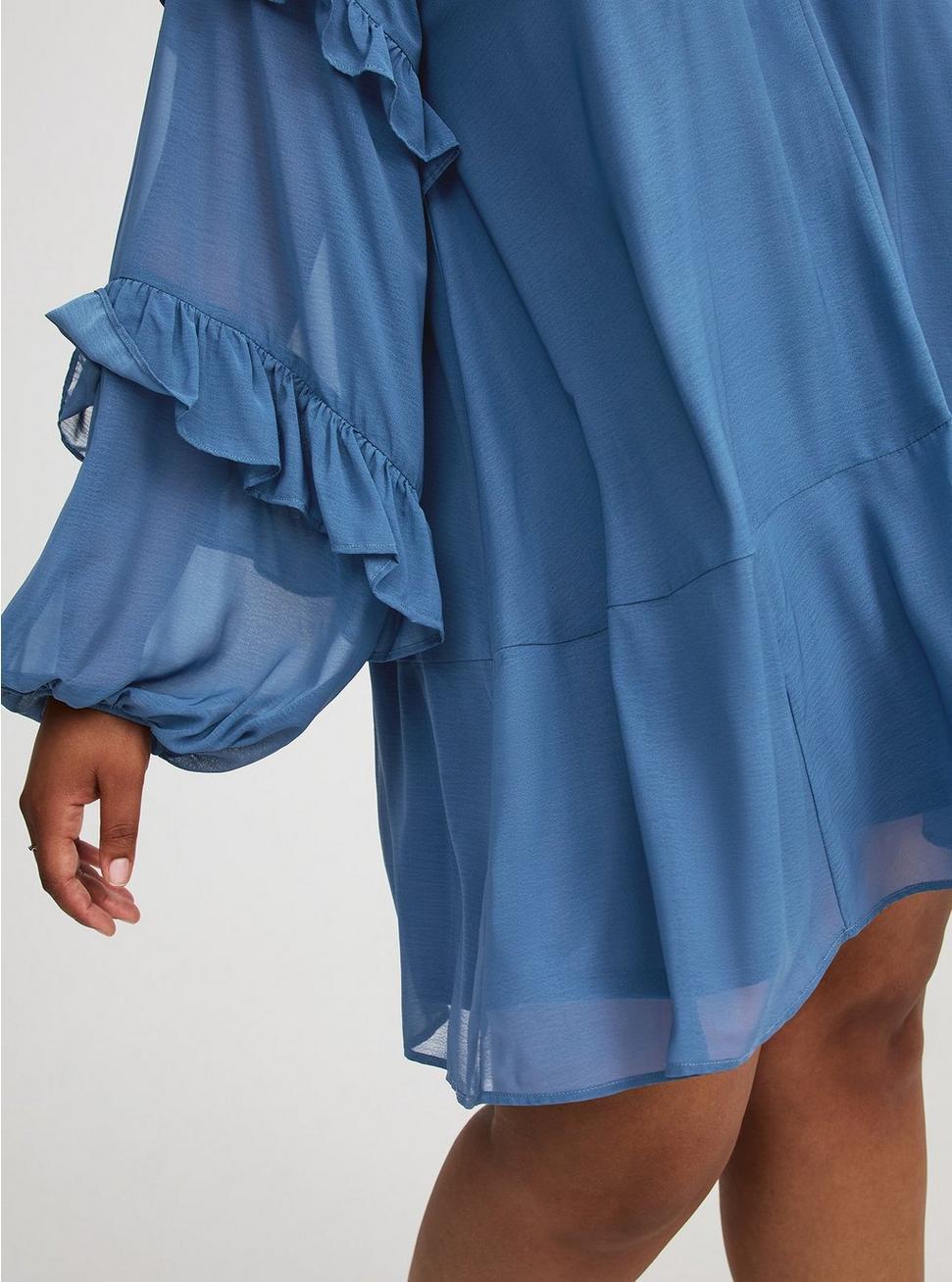 Mini Ruffle Peasant Dress Product Image