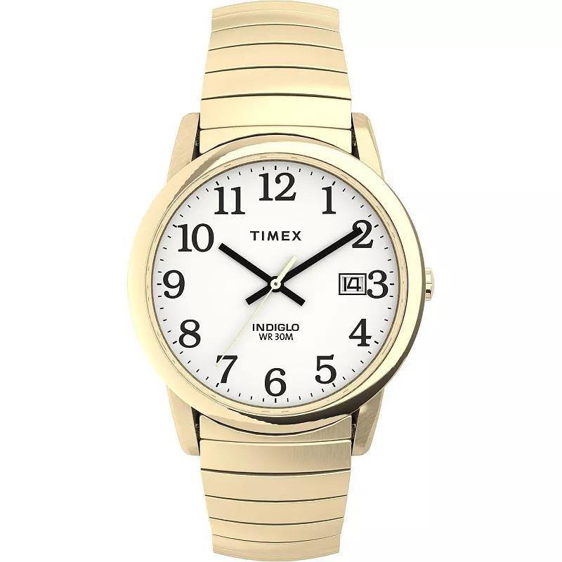 Men's Timex Easy Reader Expansion Band Watch - Gold T2H3019J Product Image