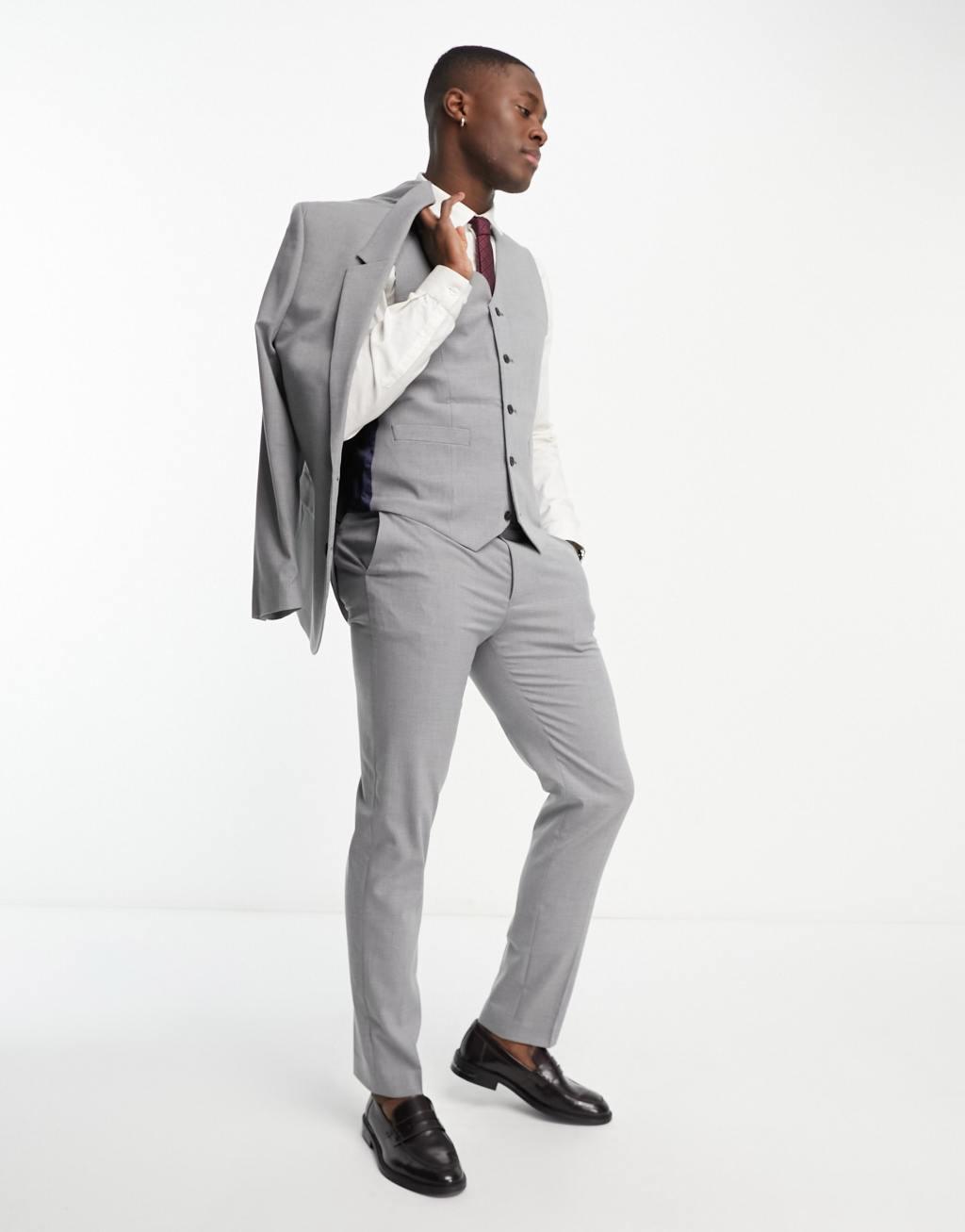 ASOS DESIGN slim suit jacket Product Image