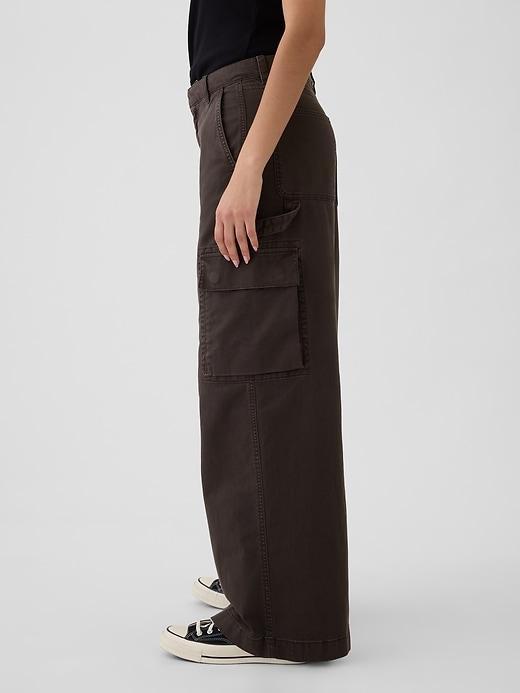 Low Rise Cargo Baggy Khakis Product Image