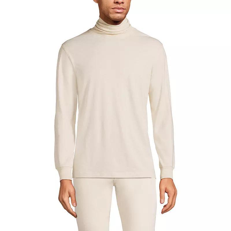 Big & Tall Lands End Super-T Classic-Fit Turtleneck, Mens Product Image