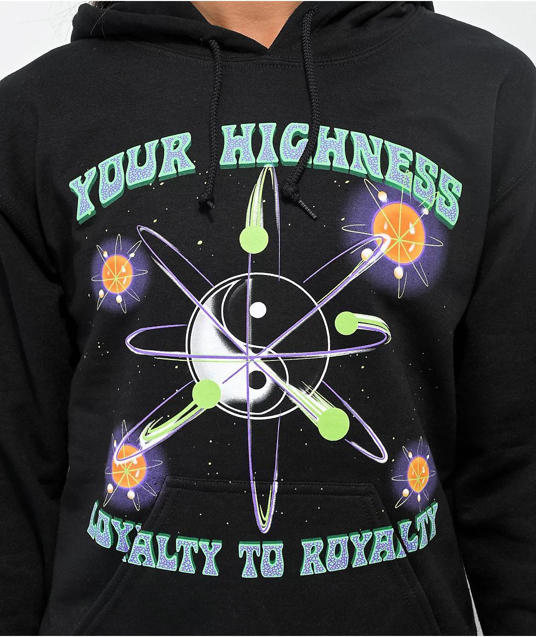 Your Highness Space Cadet Black Hoodie Product Image