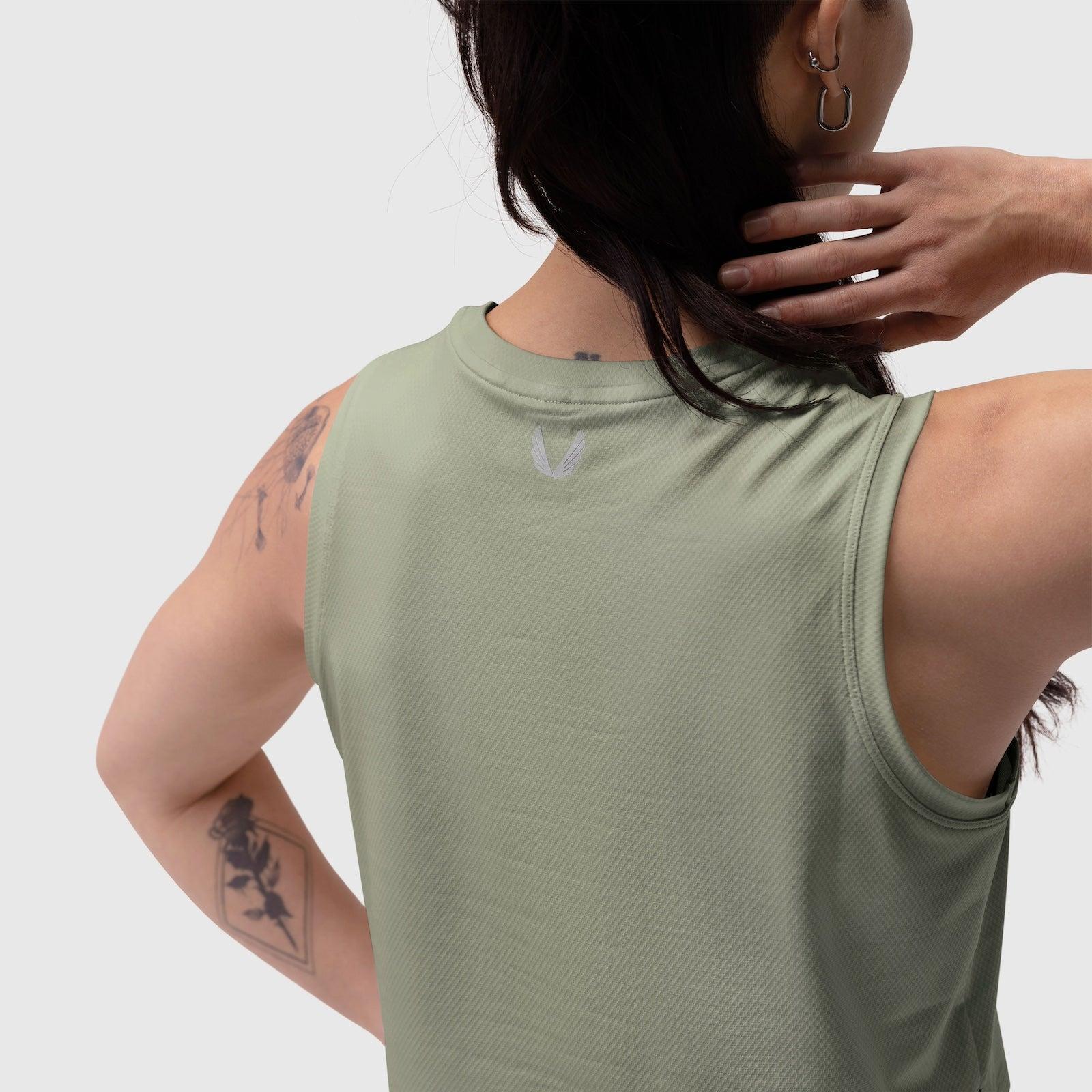 W020. AeroSilver® Tank Top - Sage "RP" Product Image