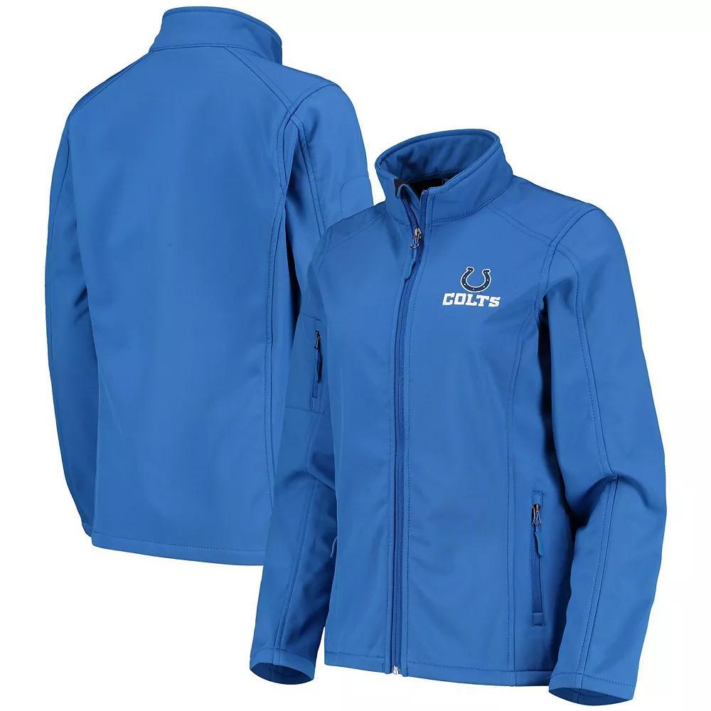 Women's Royal Indianapolis Colts Full-Zip Sonoma Softshell Jacket, Size: Large, Blue Product Image