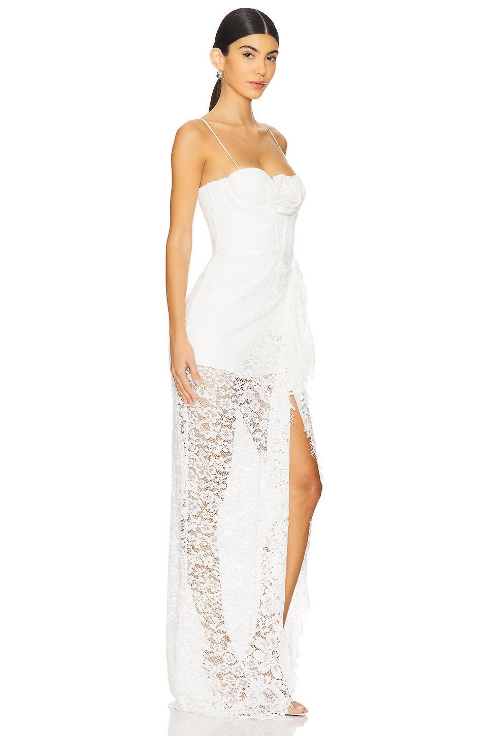 Lovers and Friends Daniela Gown in White Product Image