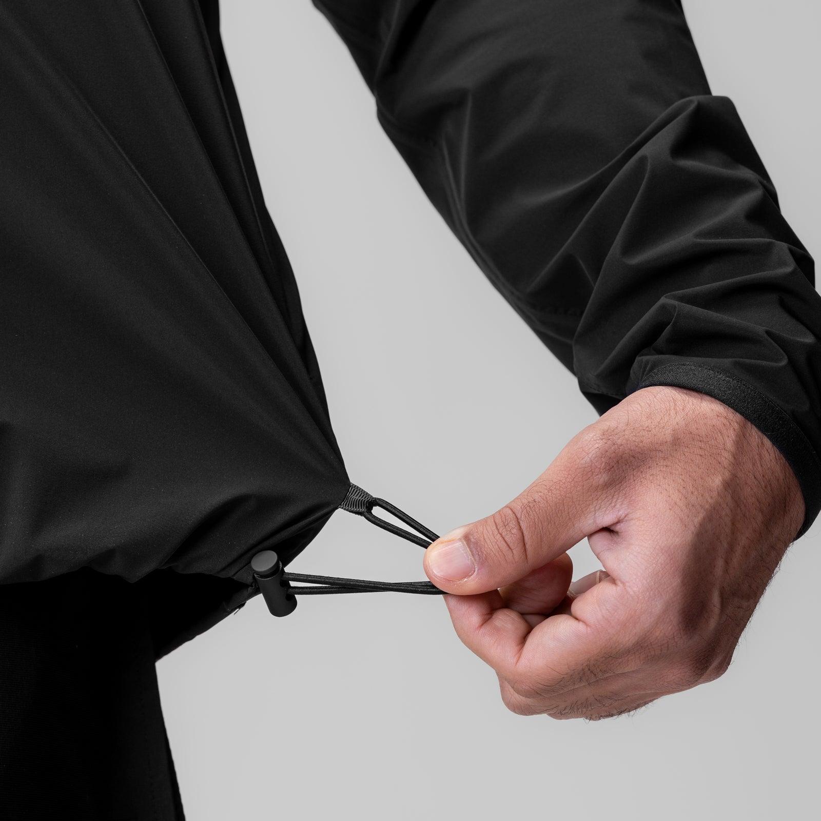 1051. Aerotex™ Lightweight Windbreaker - Black Product Image