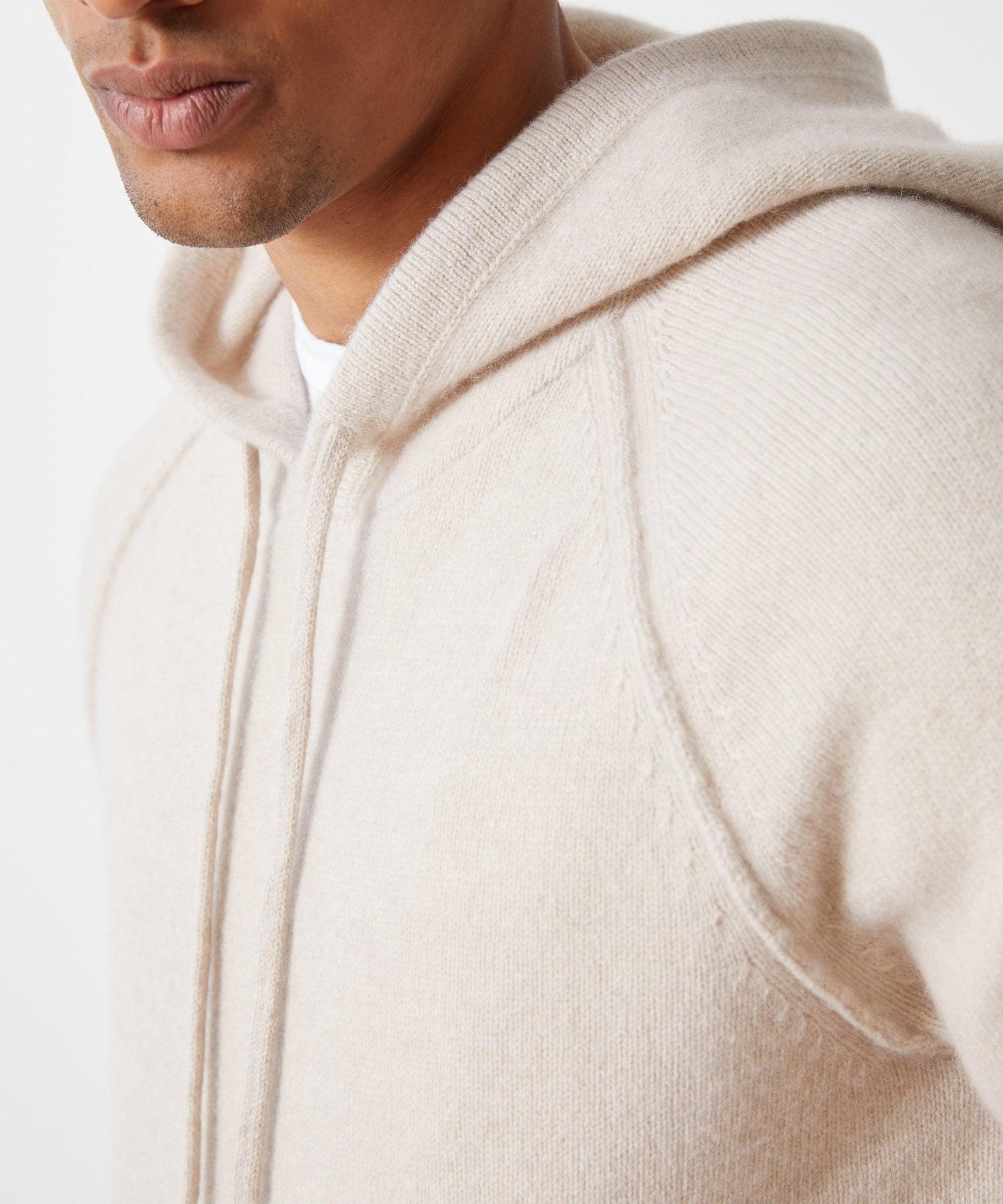 Nomad Cashmere Hoodie in Bisque Product Image