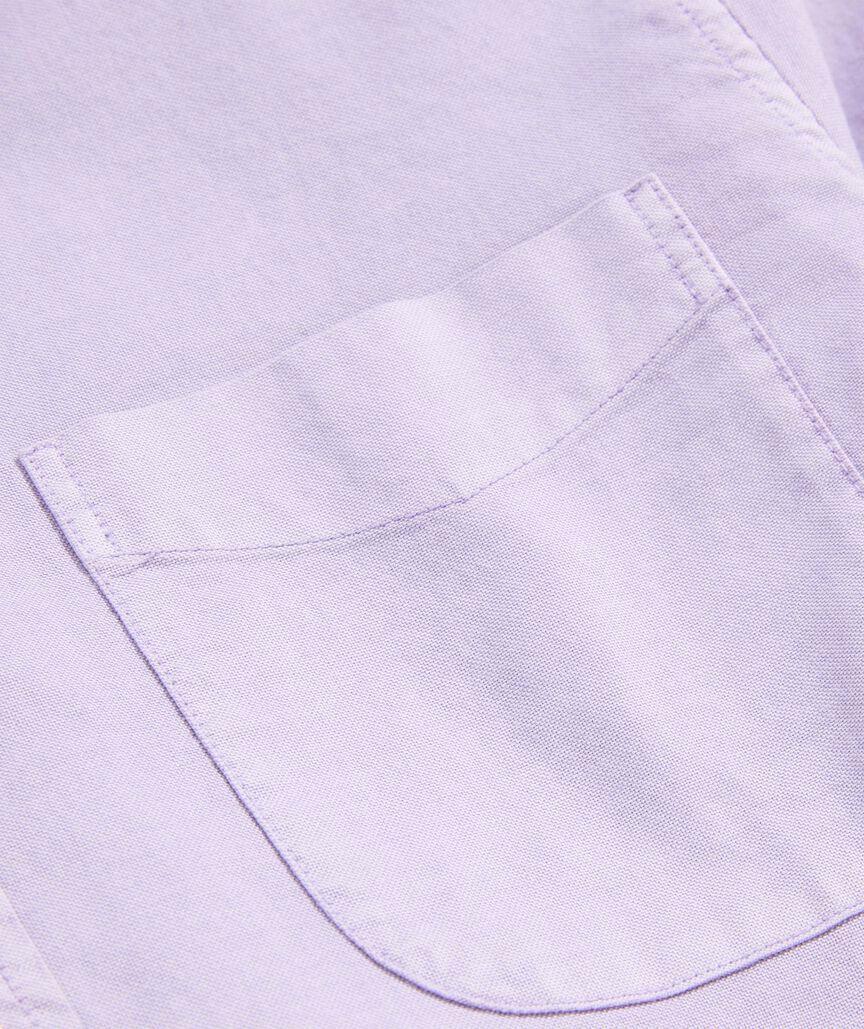 Garment-Dyed Oxford Solid Shirt Product Image