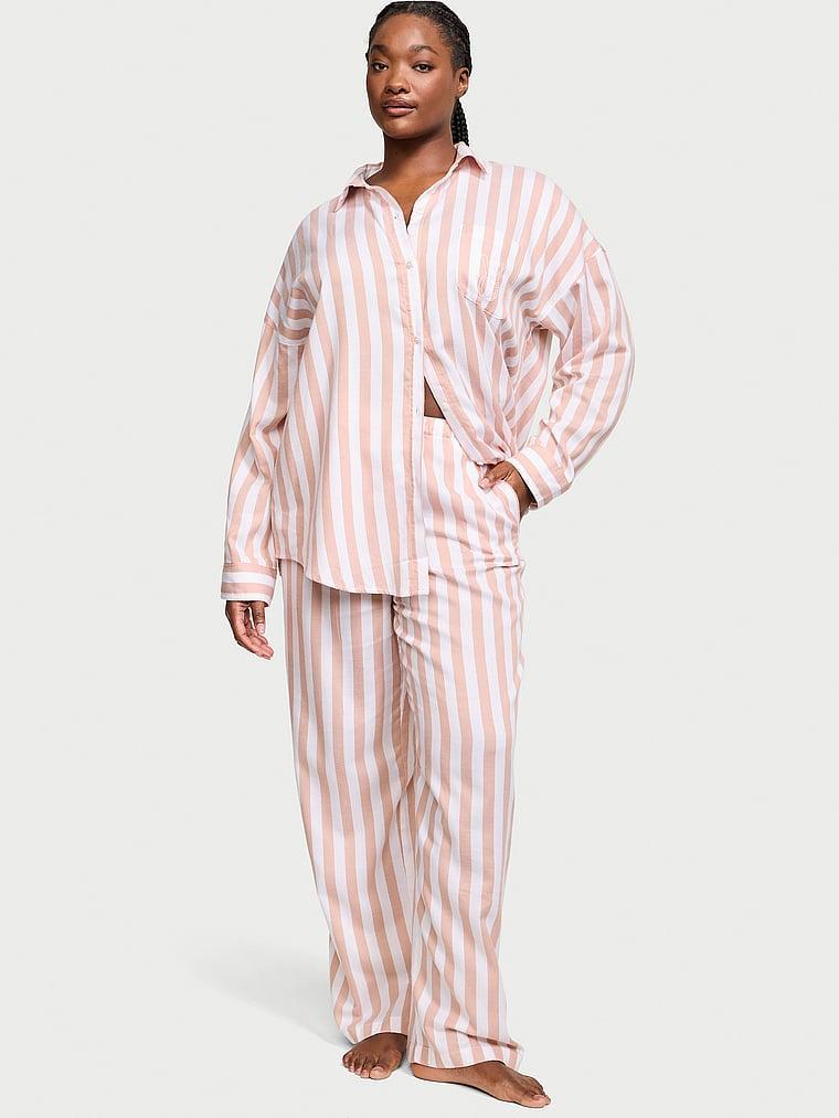 Modal-Cotton Long Pajama Set Product Image