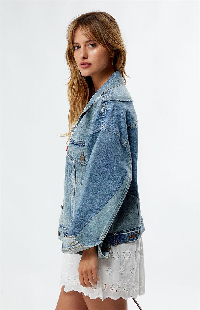 Levi's Women's '90s Repaired Denim Trucker Jacket Product Image