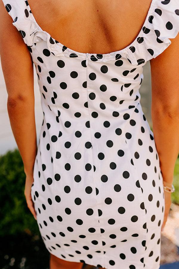 Spot On Ruffle Mini Dress Product Image