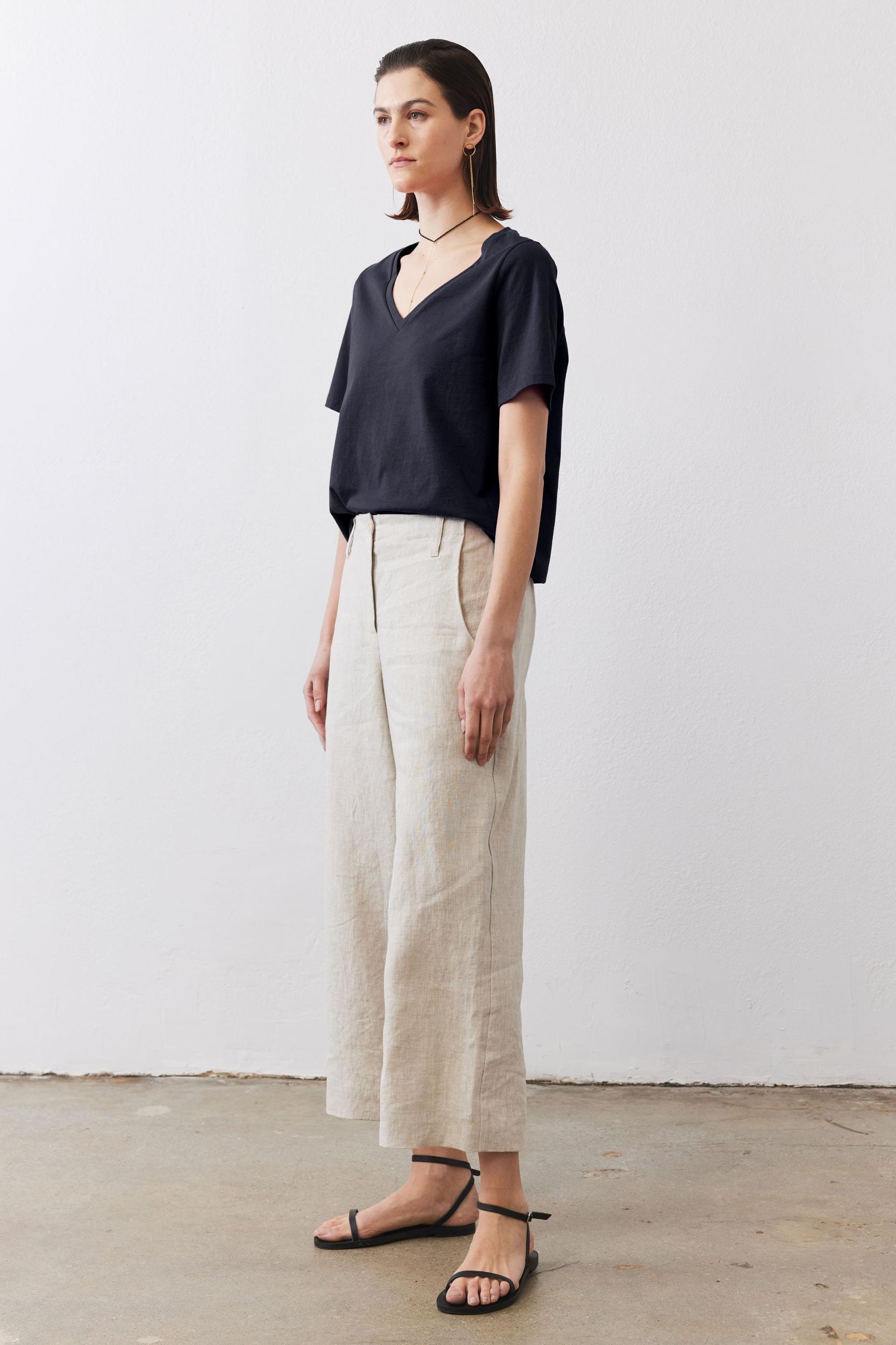 Classic Cotton V-Neck Product Image