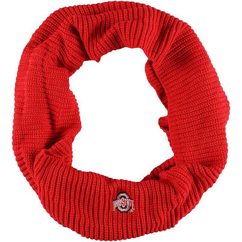 Womens ZooZatz Ohio State Buckeyes Knit Cowl Infinity Scarf Product Image