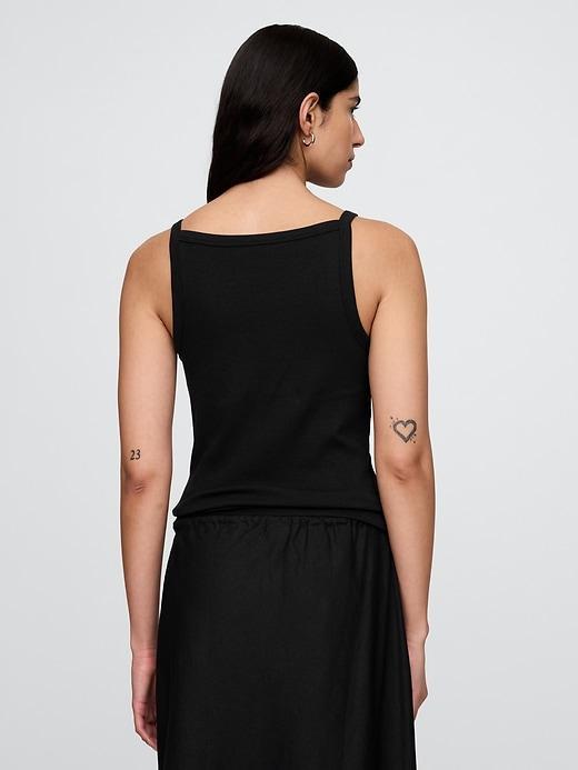 Modern Apron Neck Tank Top Product Image