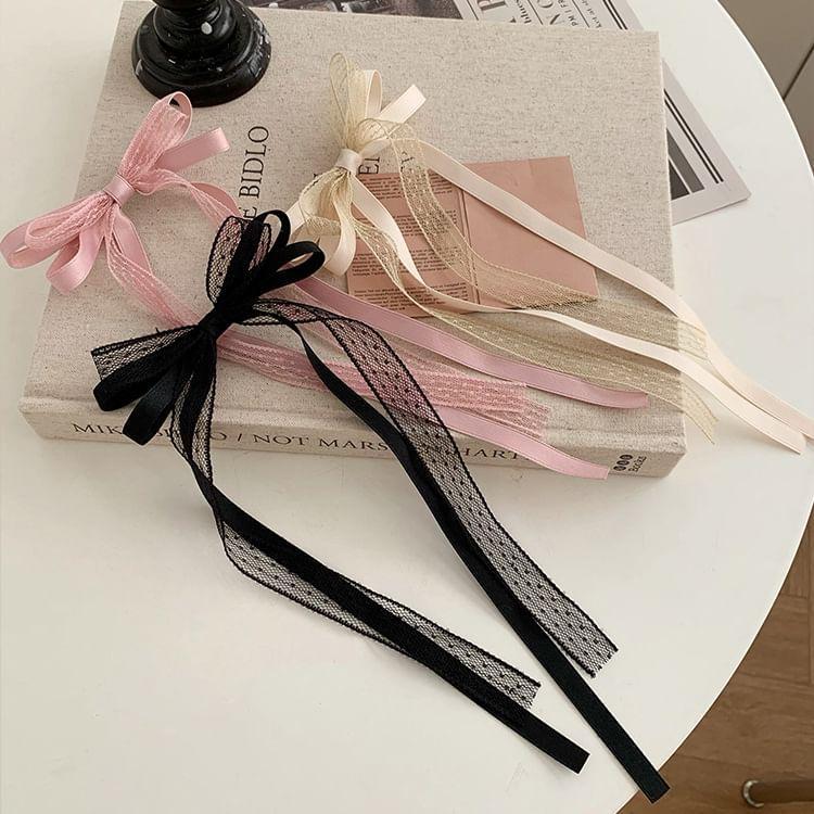 Ribbon Bow Hair Clip Product Image