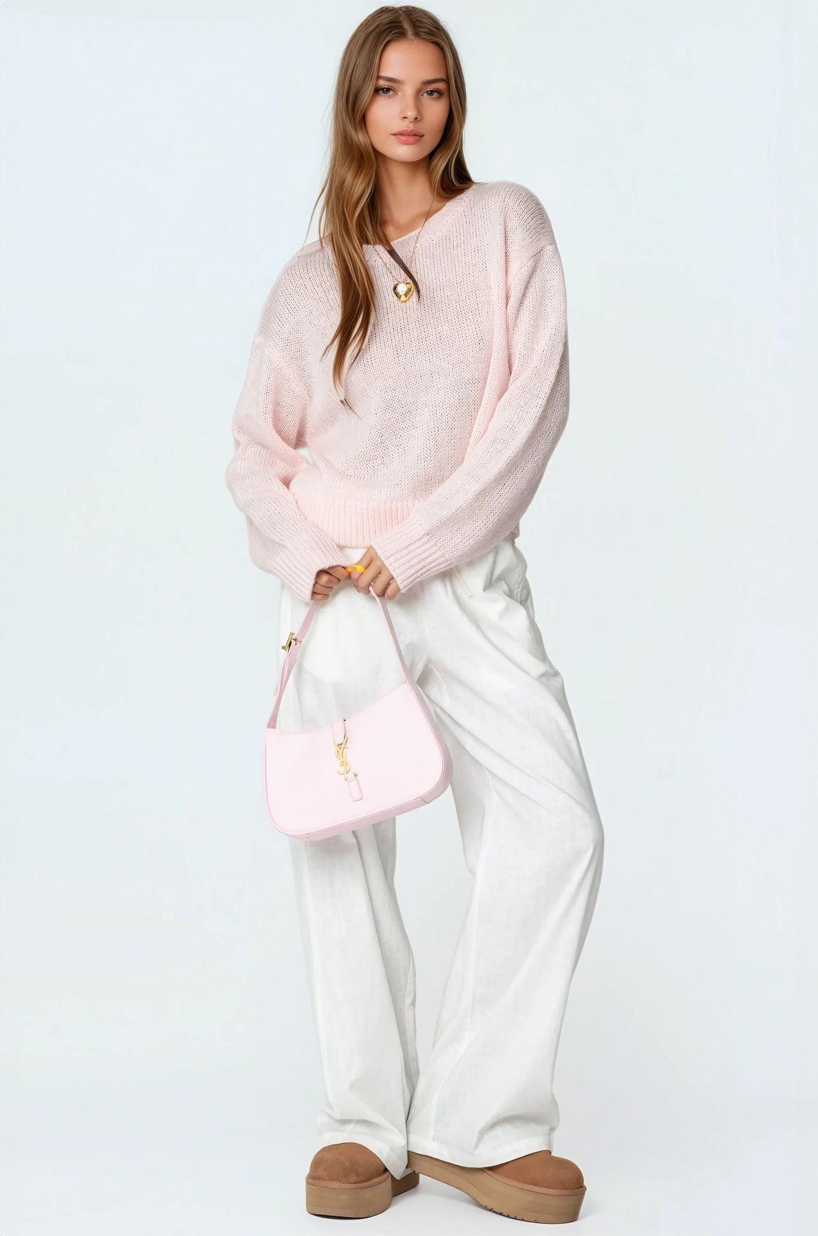 Kyrah Oversized Knit Sweater Product Image