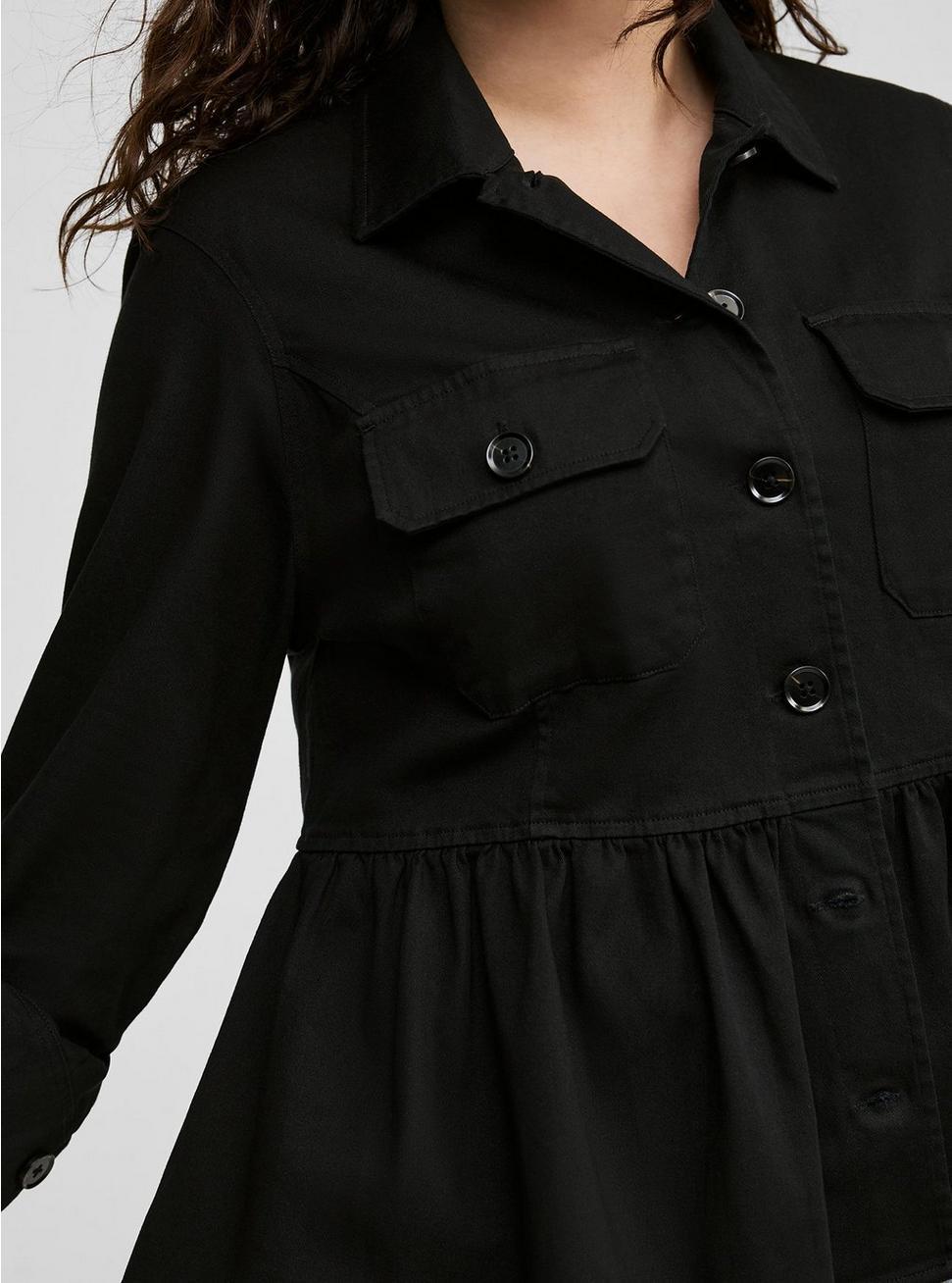 Peplum Utility Jacket Product Image