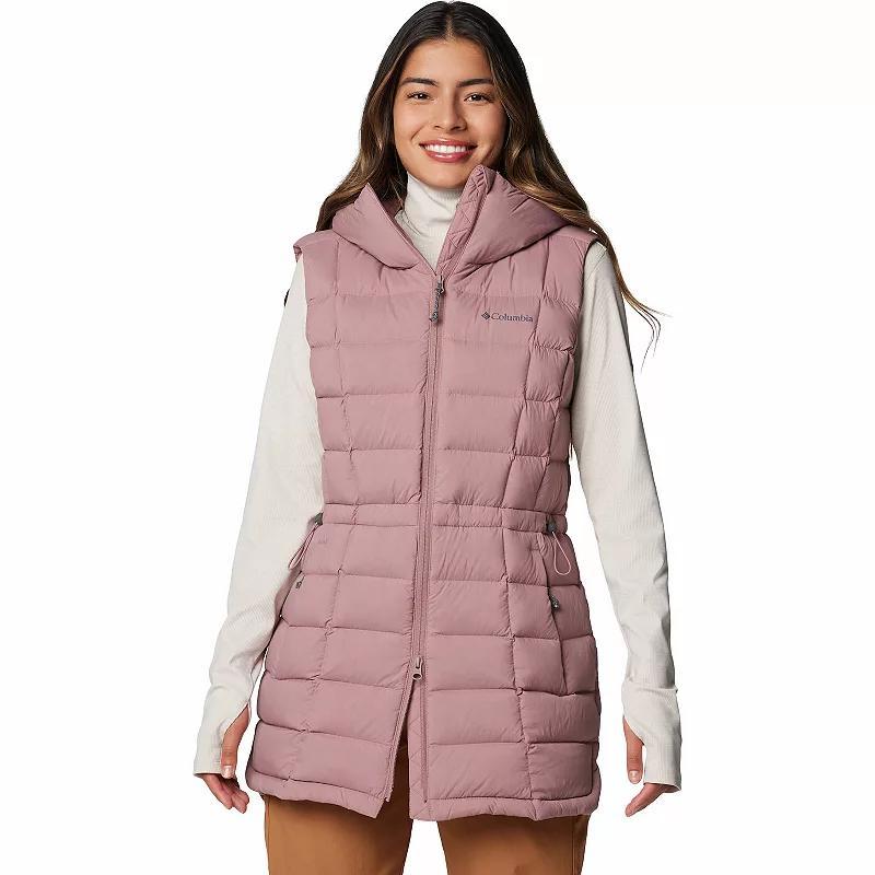 Columbia Women's Ardenwood Mid hooded Down Vest- Product Image