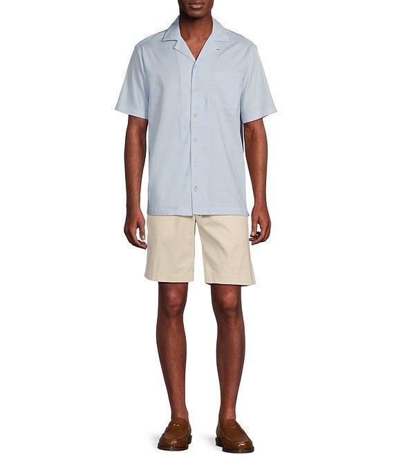 Daniel Cremieux Signature Label Lyocell-Cotton Short Sleeve Woven Camp Shirt Product Image