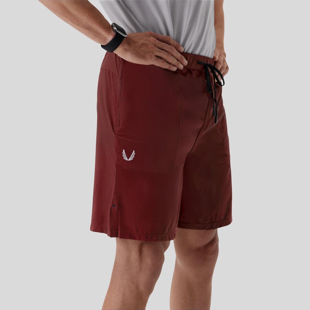 0997. Aerotex™ 8" Training Short - Crimson Product Image