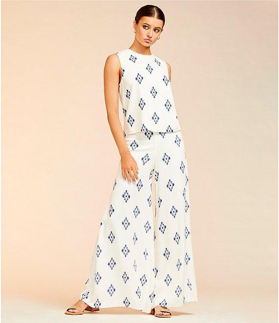 Alex Marie Coordinating Remi Linen Sleeveless Blouse Product Image