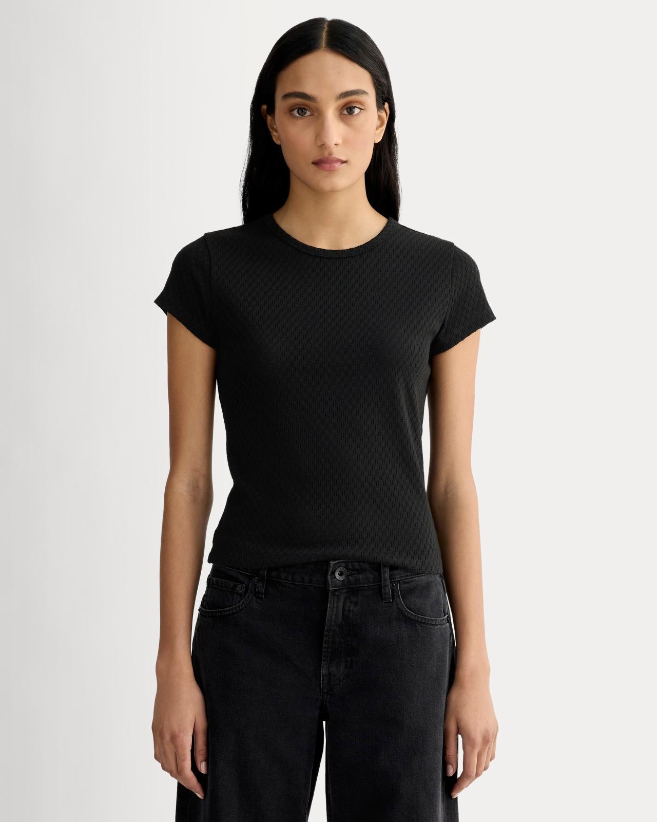 Womens Pointelle Short-Sleeve T-Shirt by Everlane Product Image