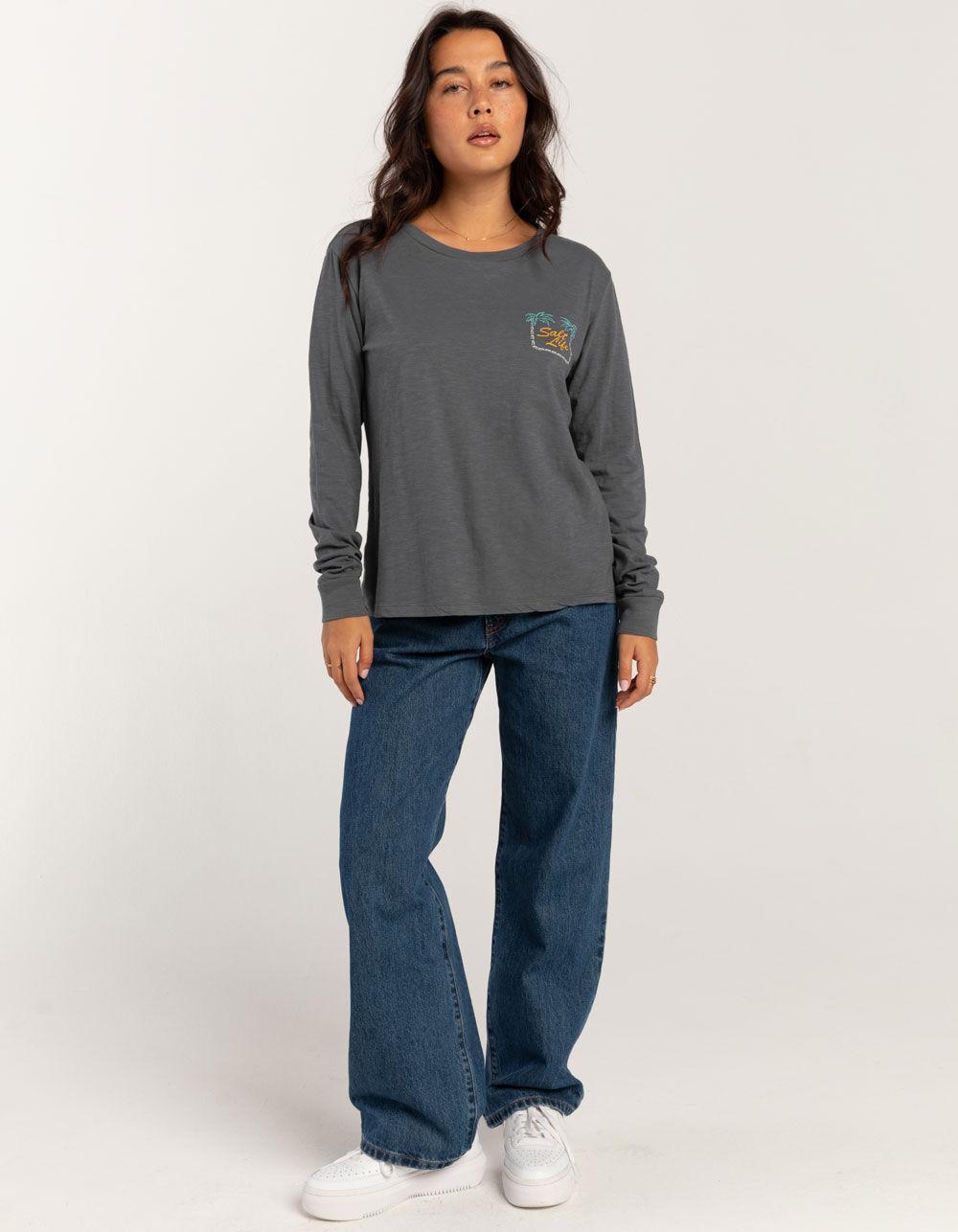 SALT LIFE Palm Cove Womens Long Sleeve Tee Product Image