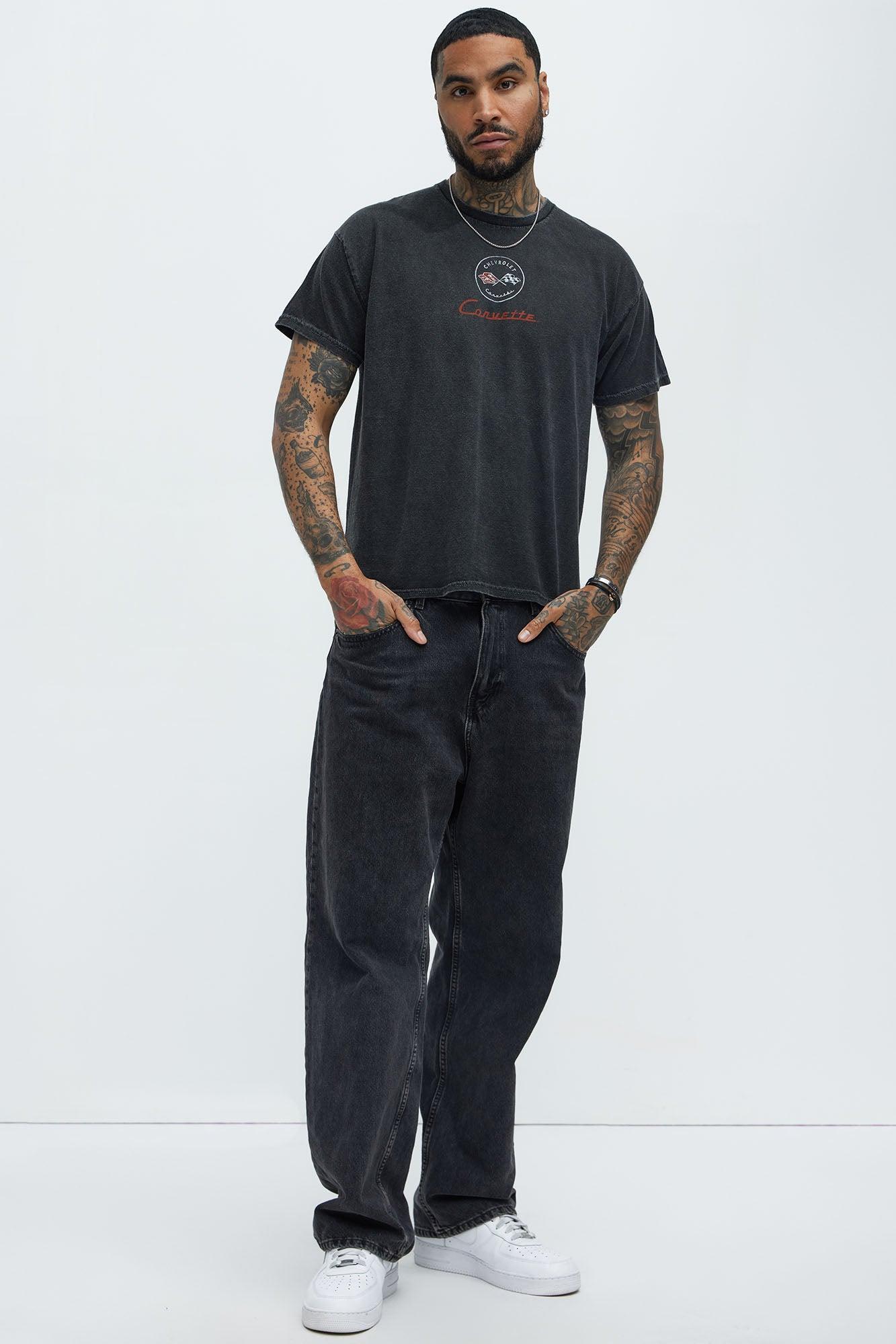 Chevy Corvette 10 Seconds Short Sleeve Tee - Black Product Image