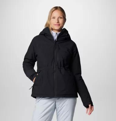 Women's Columbia Powdered Peak Insulated Jacket, Size: Large, Snowdrift Product Image