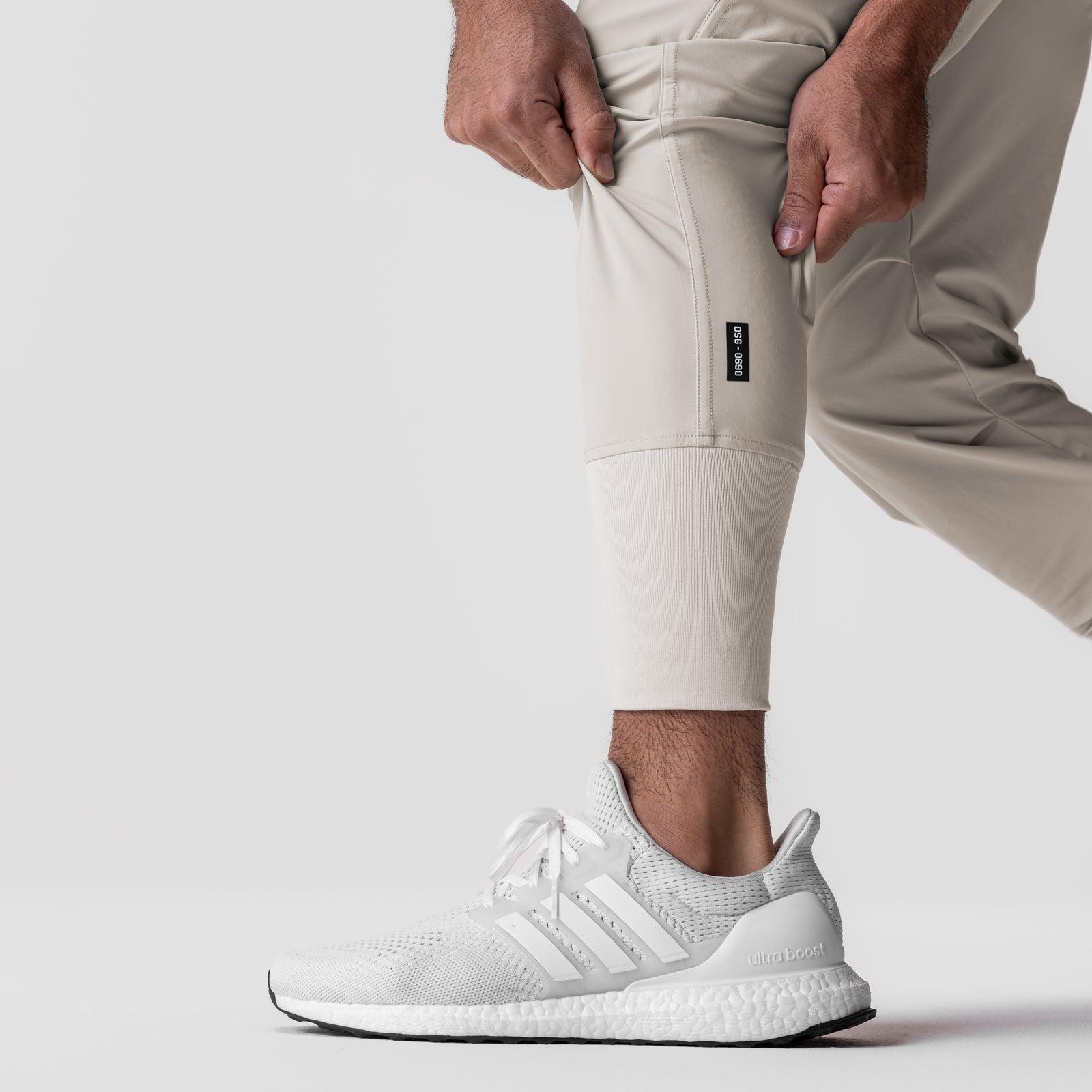 0690. Tetra-Lite® Tech High Rib Jogger - Stone "Wings" Product Image