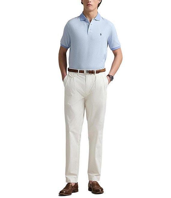 Polo Ralph Lauren Classic Houndstooth Jersey Short Sleeve Polo Shirt Product Image