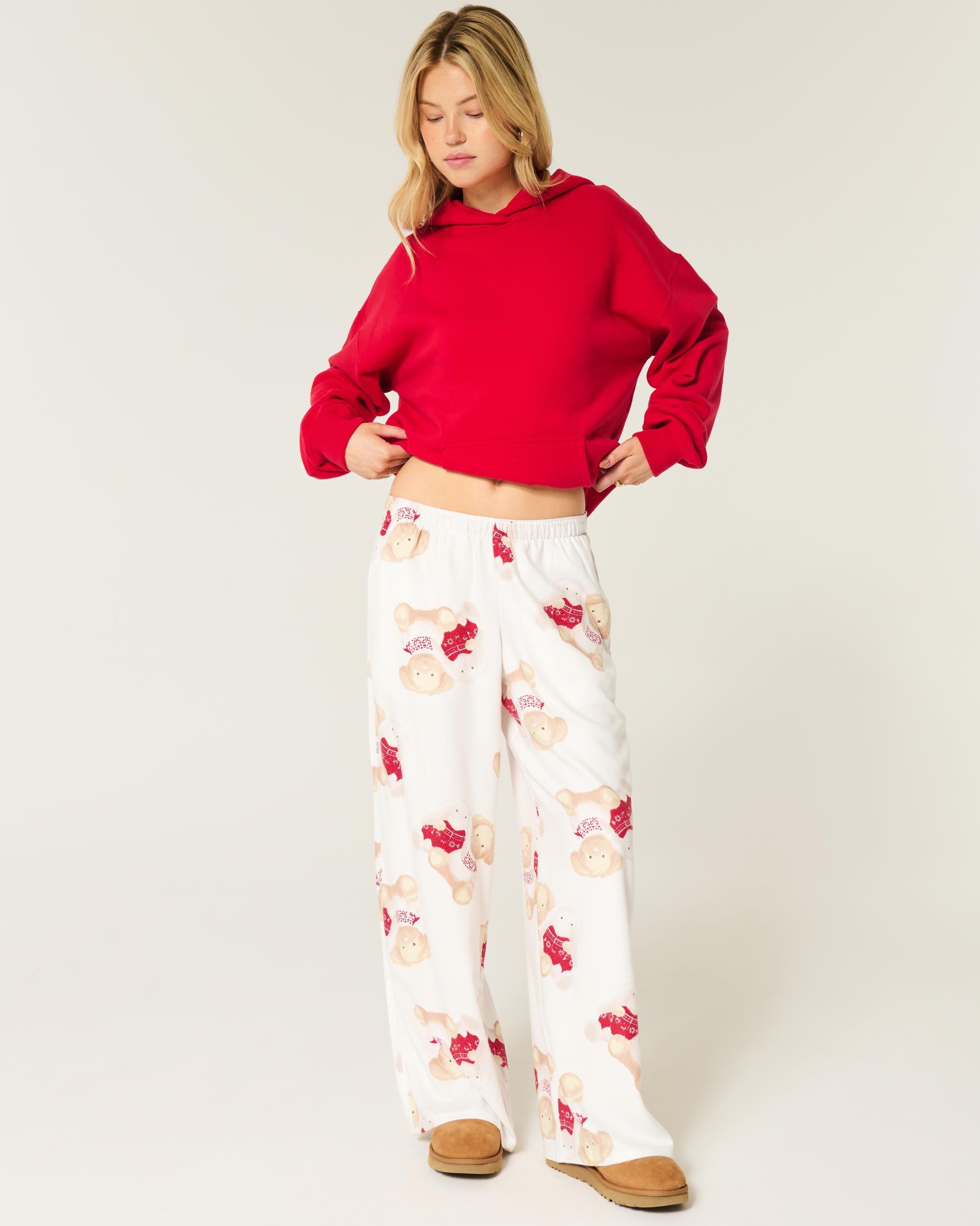 Baggy Flannel Pants Product Image