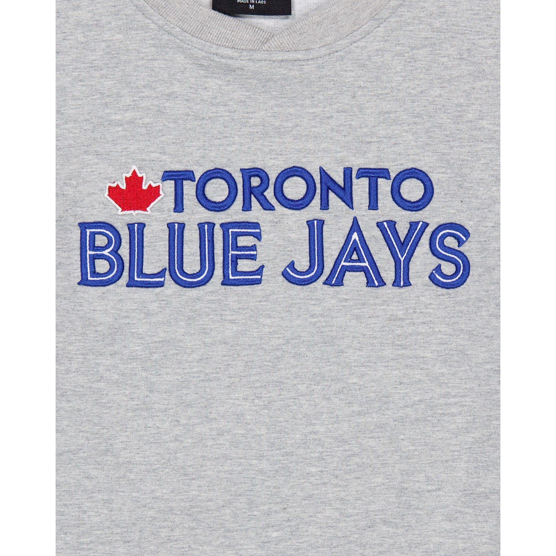 Toronto Blue Jays Gray Logo Select Crewneck Male Product Image