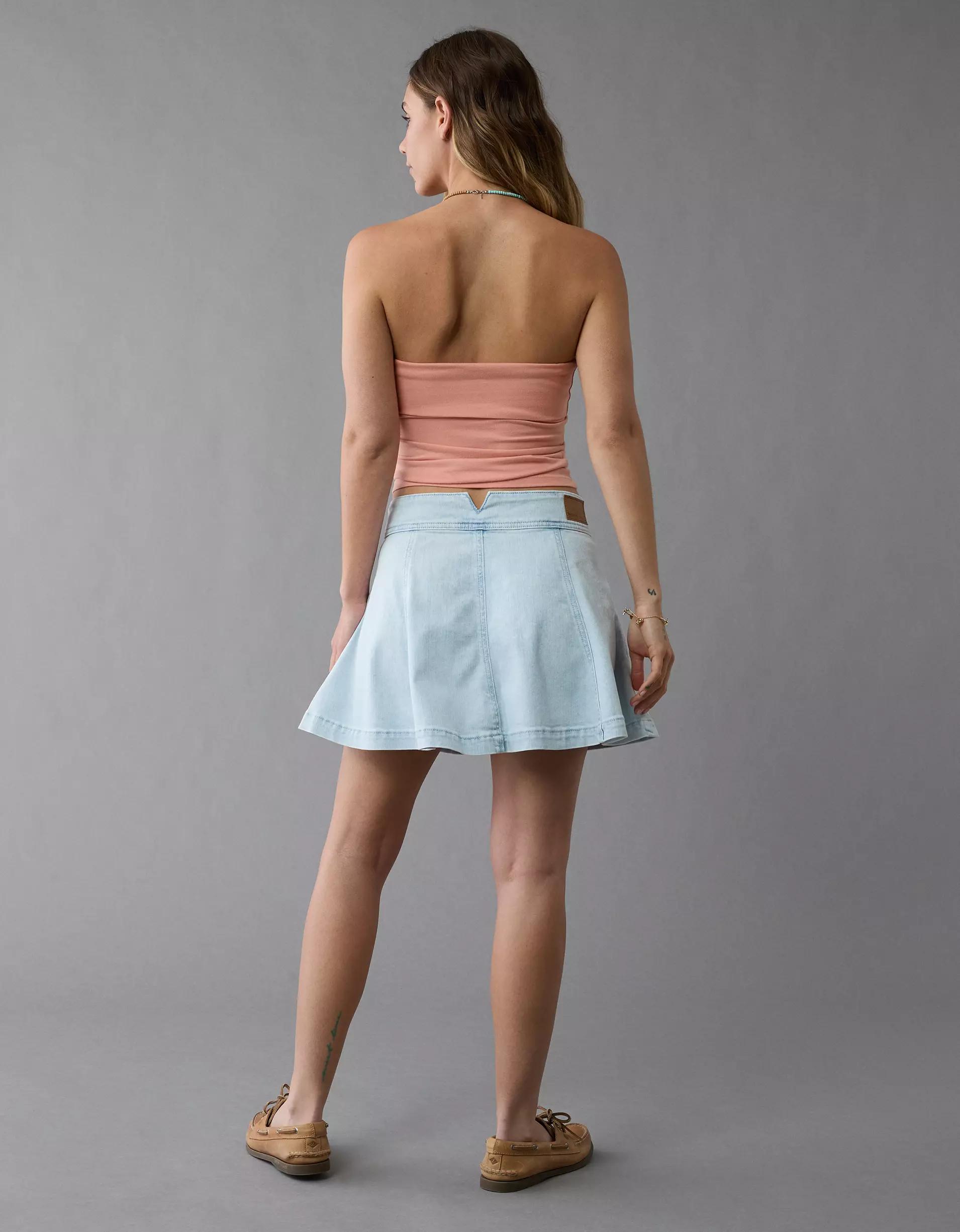 AE It Knit Foldover Tube Top Product Image