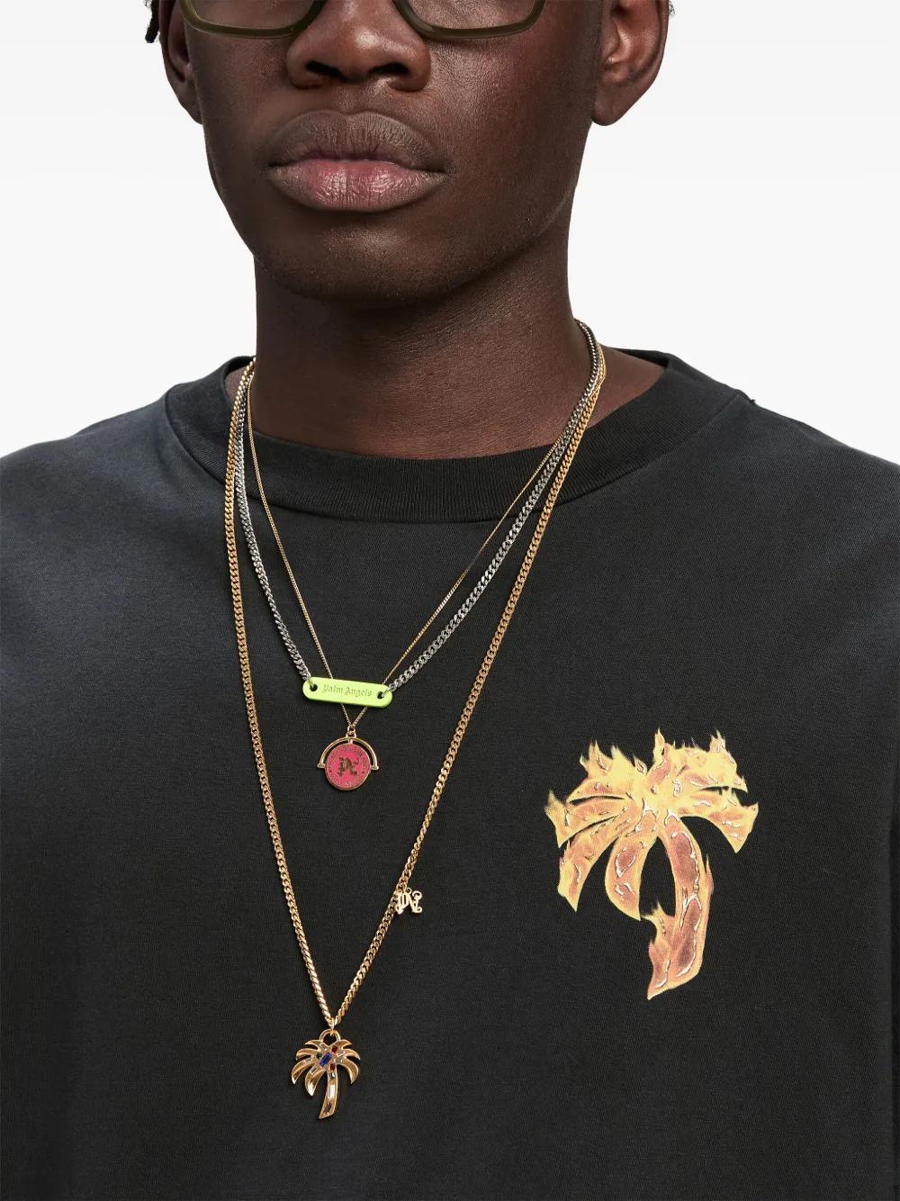 logo-print cotton T-shirt Product Image