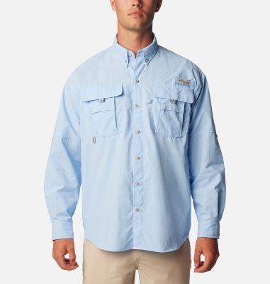 Columbia Big Tall Bahama II Long Sleeve Shirt (Vivid ) Men's Long Sleeve Button Up Product Image