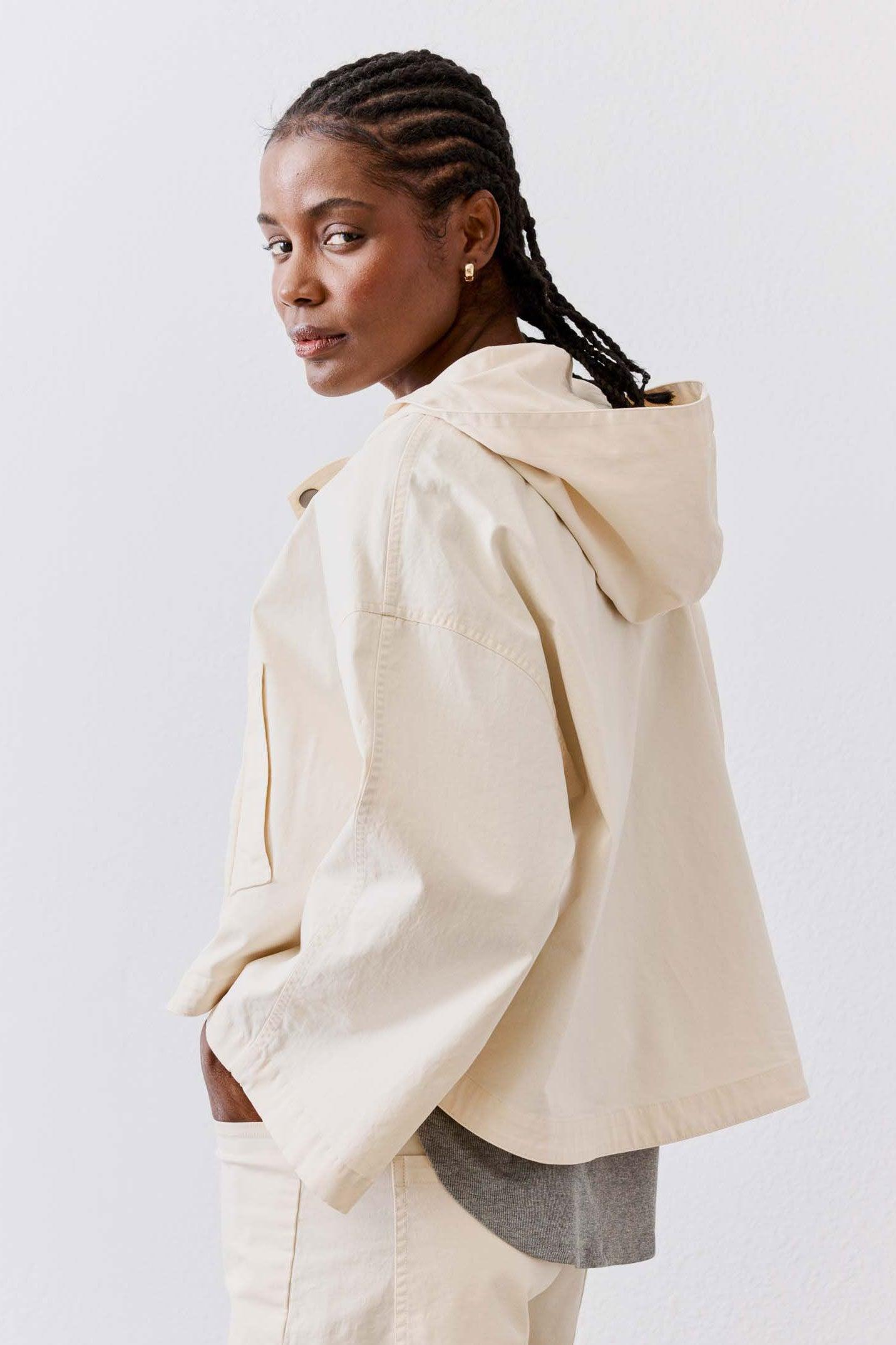 The Utility Oversized Twill Jacket Product Image