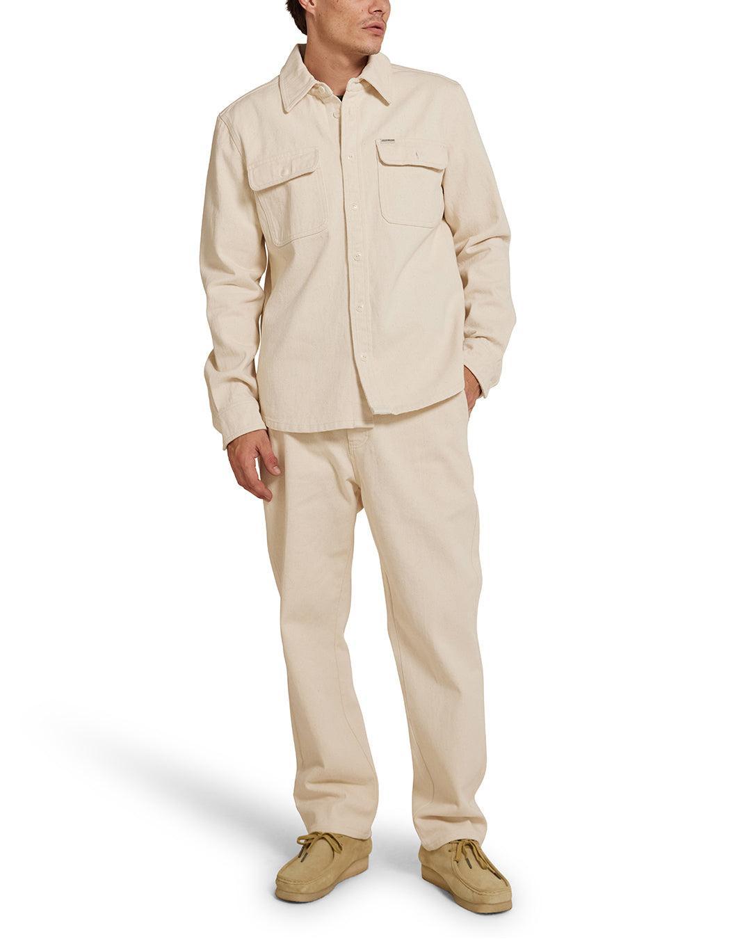 Vacay  Denim Shirt - Natural Product Image