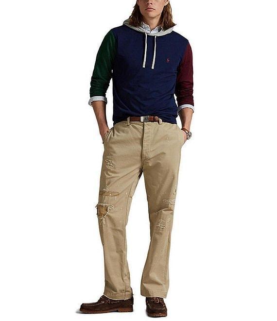 Polo Ralph Lauren Color Block Hoodie T-Shirt Product Image