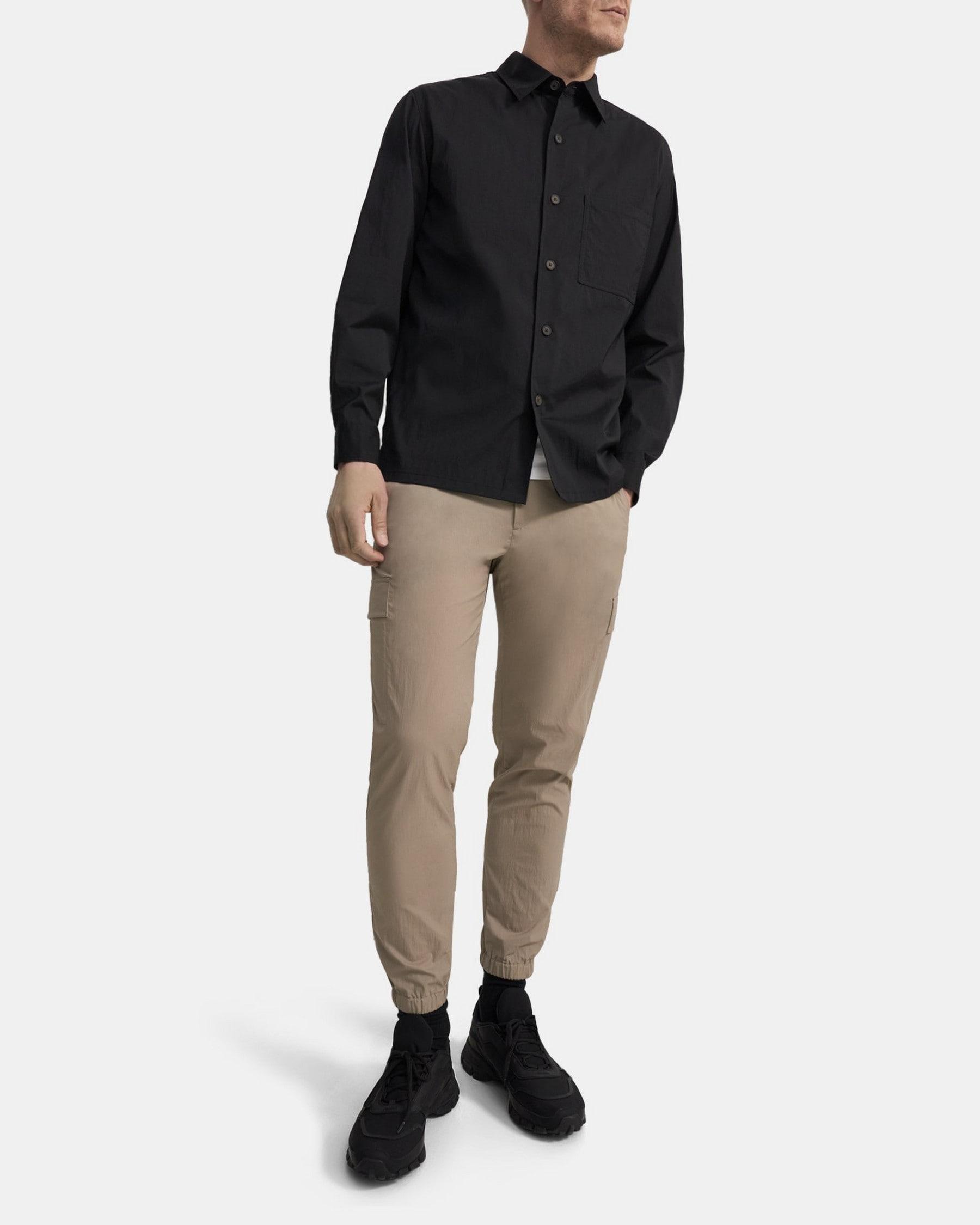 Packable Jacket in Piqué Nylon Product Image