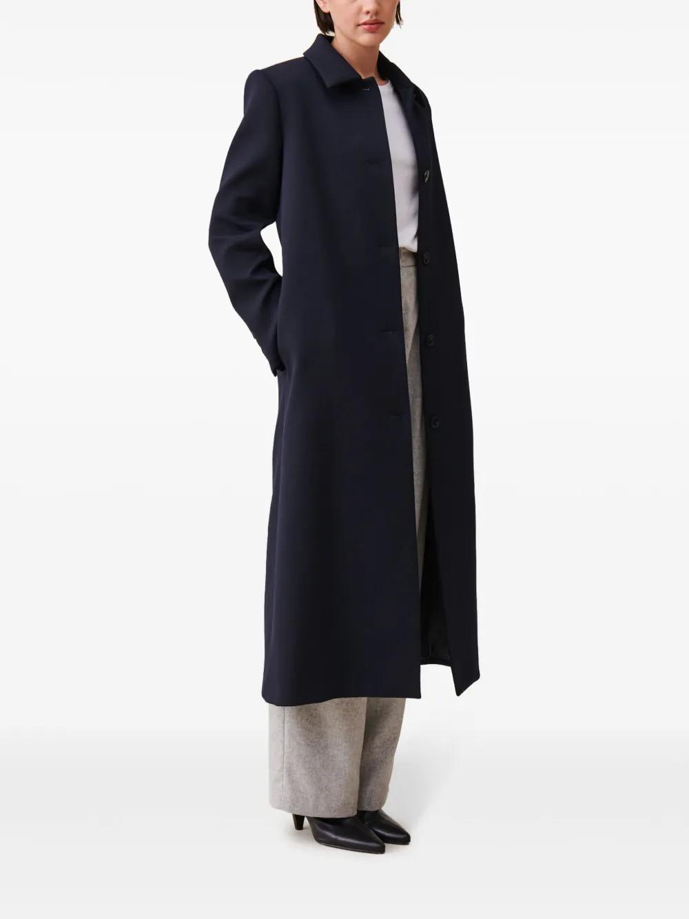 long buttoned coat  Product Image