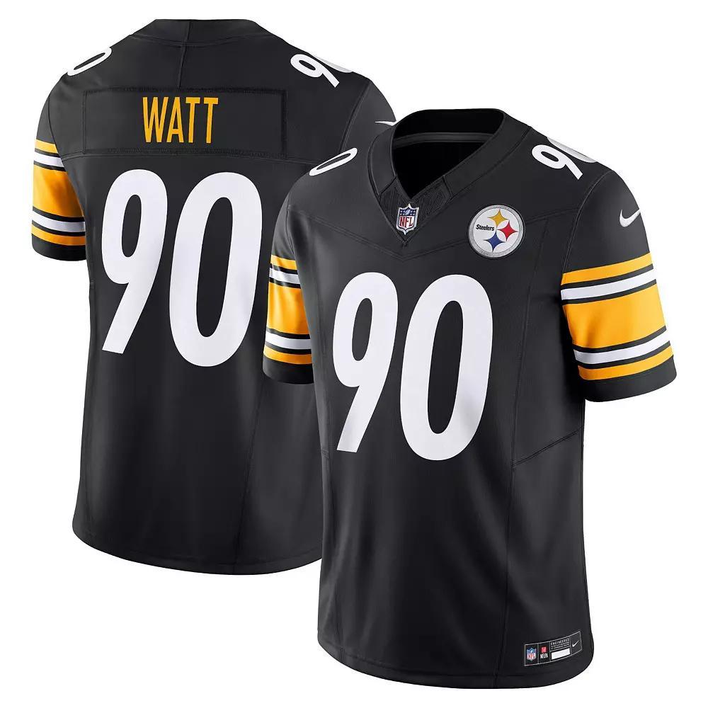 Men's Nike T.J. Watt Black Pittsburgh Steelers Vapor F.U.S.E. Limited Jersey, Size: Medium Product Image