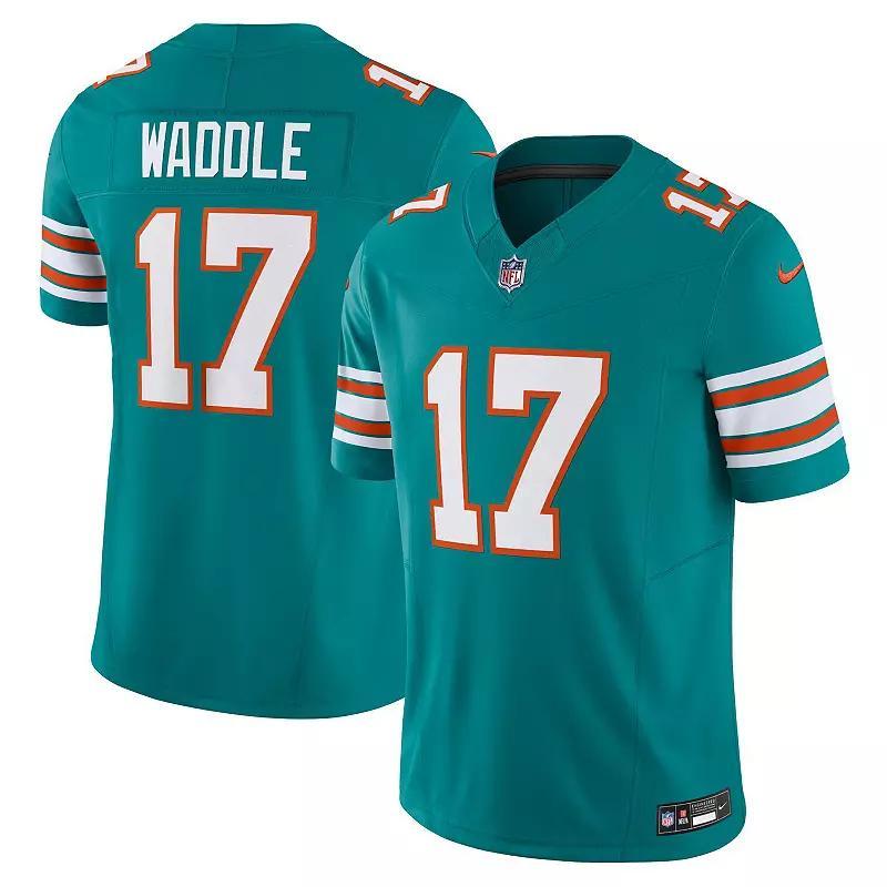 Jaylen Waddle Miami Dolphins Nike Mens Dri-FIT NFL Limited Football Jersey Product Image