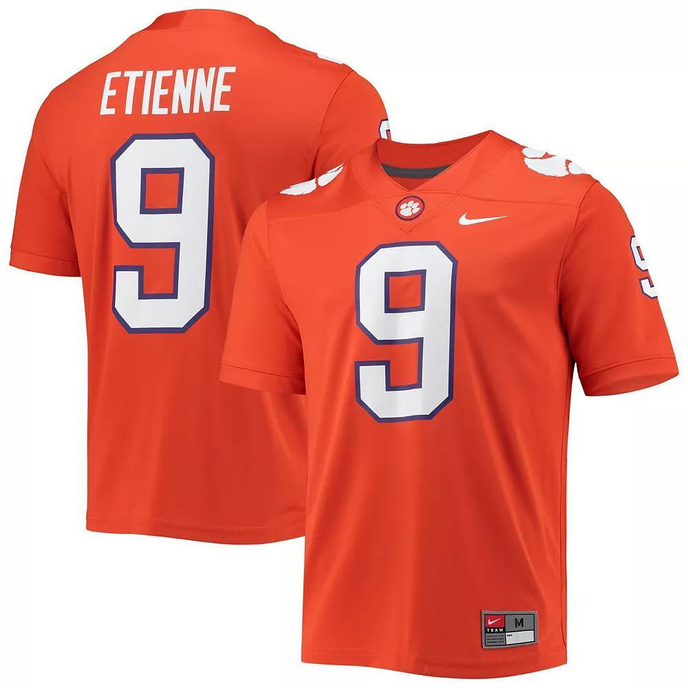 Men's Nike Travis Etienne Orange Clemson Tigers 2021 Draft Class Game Jersey, Size: 2XL Product Image