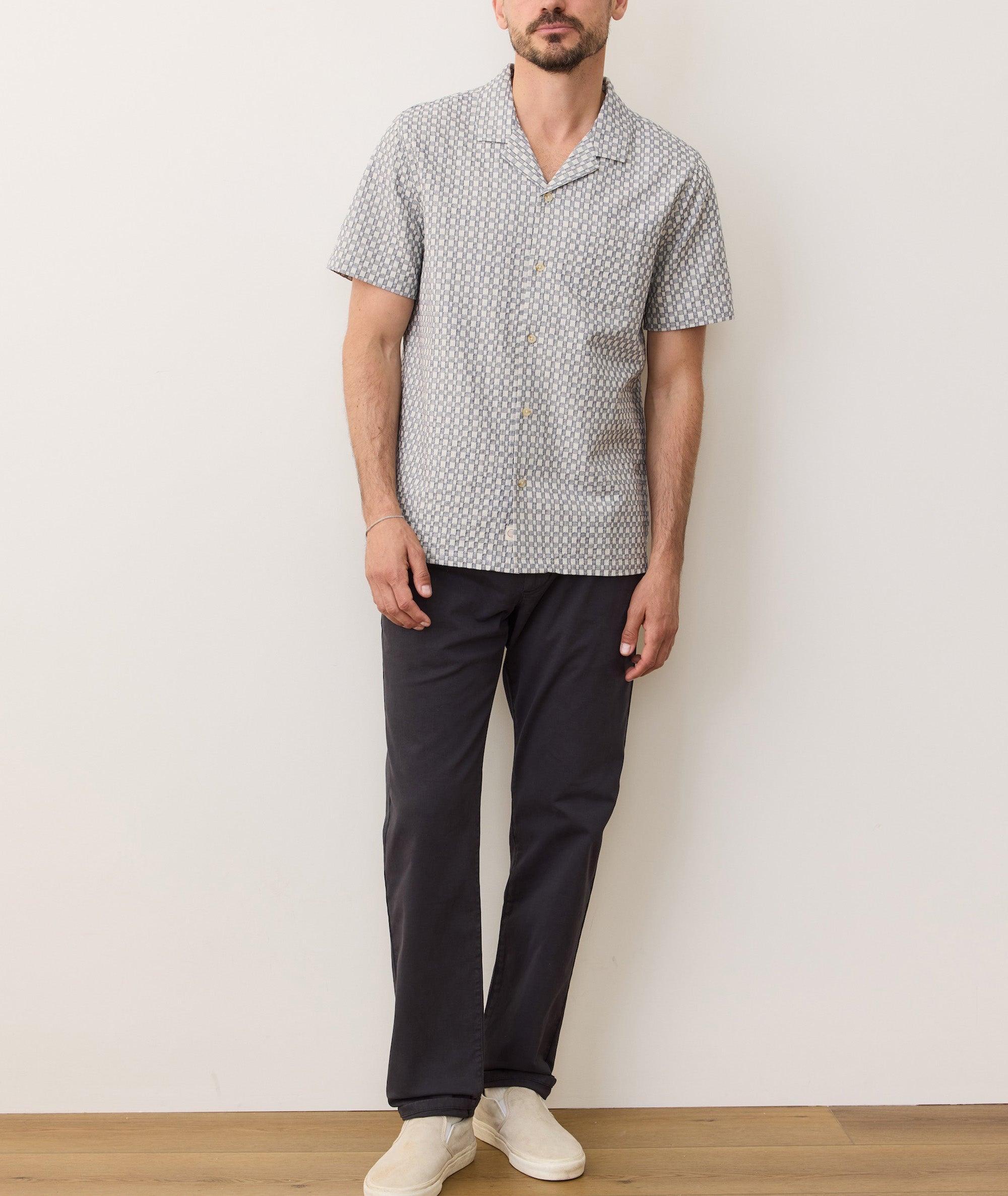 Landon Checkered Resort Shirt Product Image